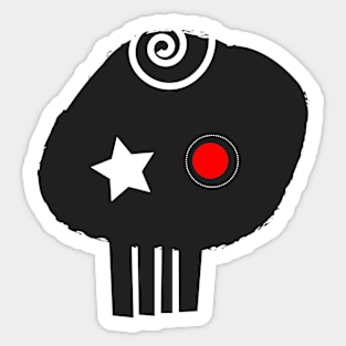 Mister Red eye. Sticker